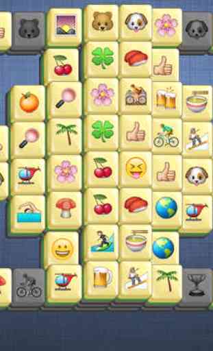 Jeux Mahjong Gratuits - Emoji puzzle Matching Fun 3
