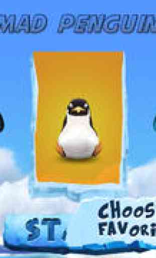 Mad Penguin Run Multijoueur - Survivre au Froid 2