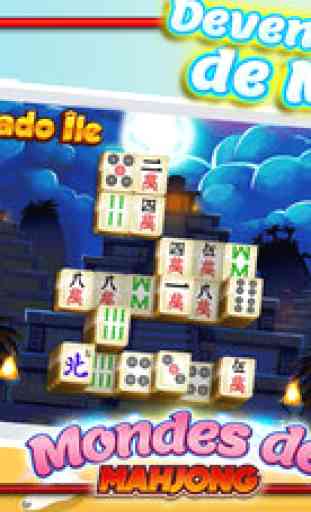 Mondes de Mahjong - Matching puzzle Tile gratuit 1