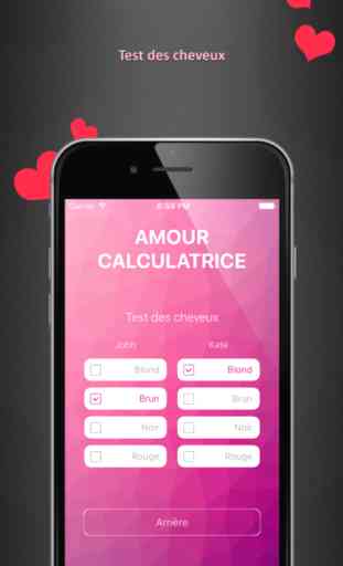 Testeur d'amour Calculateur 3