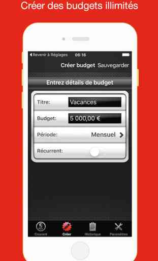 Économies sur budget Pro ∙ Une app de la gestion de banque épargne et gerer argent dépenses 4