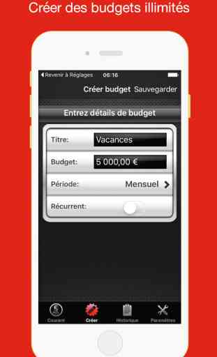 Économies sur budget ∙ Une app de la gestion de banque épargne et gerer argent dépenses 4