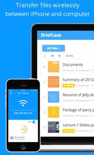 Briefcase - Gestionnaire de fichiers, documents et PDF Reader 3