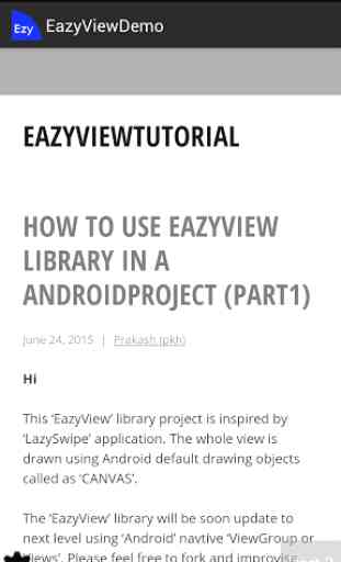 EazyView Library / LazySwipe 2