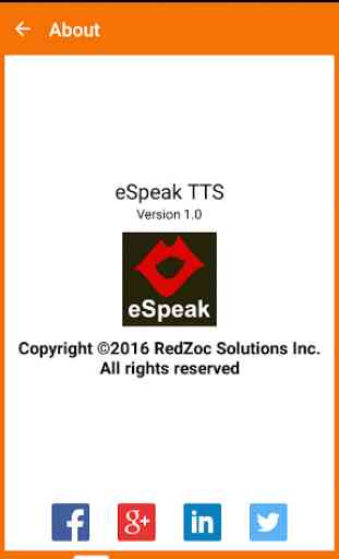 eSpeak TTS Engine - RedZoc 4