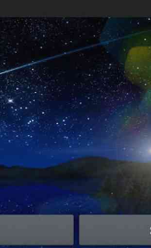 Meteors étoiles Wallpaper 3