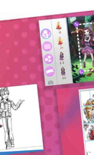 Mattel Fun with Activities featuring Barbie®, Monster High® and Ever After High™ 4