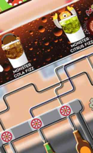 Monstre Cola usine Simulator - Apprenez à faire des barbotines pétillante & Soda pétillant dans les boissons froides usine 2