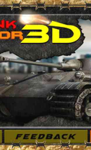 Réservoir militaire simulateur de pilote 3D - combat dans le domaine de la bataille de blindés et détruire la machine de guerre de l'ennemi 1