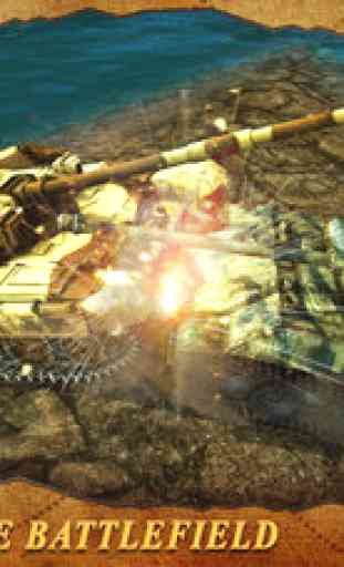Réservoir moderne Guerre 3D - Une guerre mondiale chars modernes bataille contre panzer ennemi 2