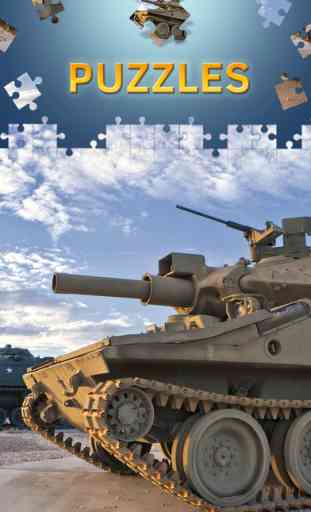 Char militaire puzzles pour adultes gratuit 2