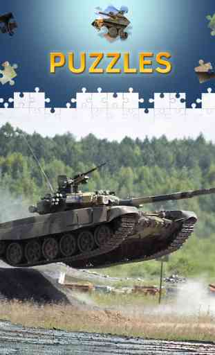 Char militaire puzzles pour adultes gratuit 4