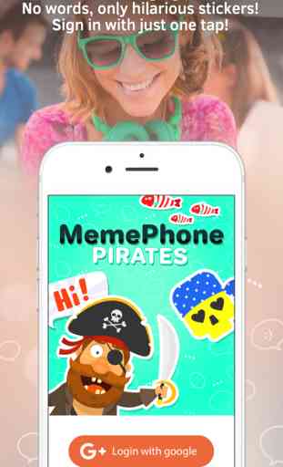 MemePhone Pirates! Pirate emoji messenger 2