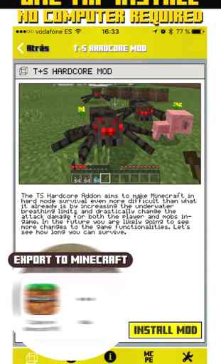 Mods for Pc & Addons for Minecraft Pocket Edition 2