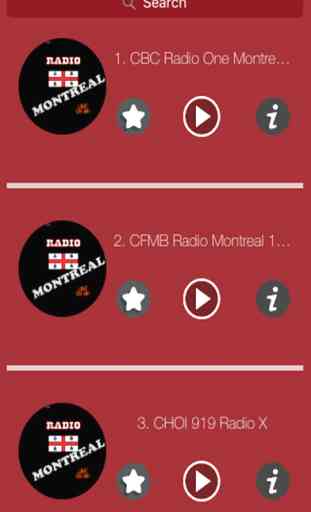 Montreal Radios - Top Stations Music Player FM AM 3