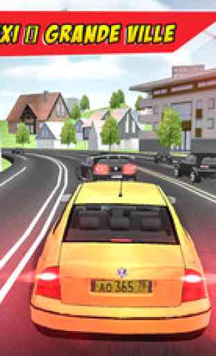 taxi ville moderne conduite 3D sim : entraînement ultime 1