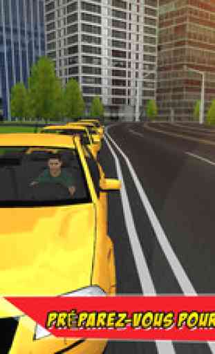 taxi ville moderne conduite 3D sim : entraînement ultime 2