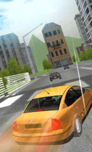 taxi ville moderne conduite 3D sim : entraînement ultime 4