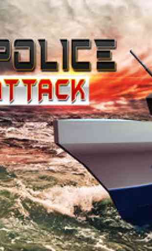 Marine Police Attaque Bateau - réel Armée Bateau à voile et Chase Simulator Jeu 1