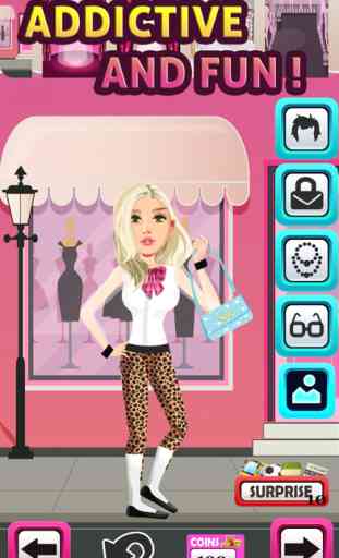 Mon Collège Moderne Girl Fashion Boutique Mall Vie Dress Up Game 2