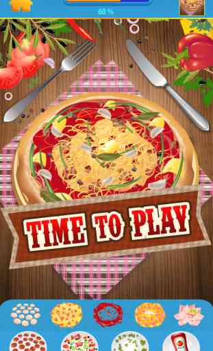 Mon Délicieux Pizza Copie et Tirage Maker Game Mania - Aimez Faire Cuire Pour Virtual Kitchen Club - App Gratuite 1