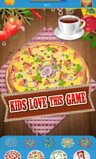 Mon Délicieux Pizza Copie et Tirage Maker Game Mania - Aimez Faire Cuire Pour Virtual Kitchen Club - App Gratuite 2