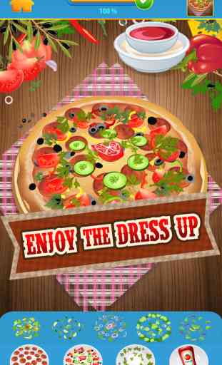 Mon Délicieux Pizza Copie et Tirage Maker Game Mania - Aimez Faire Cuire Pour Virtual Kitchen Club - App Gratuite 3