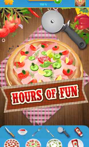 Mon Délicieux Pizza Copie et Tirage Maker Game Mania - Aimez Faire Cuire Pour Virtual Kitchen Club - App Gratuite 4