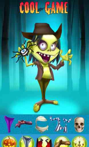 Mon Freaky Little Monsters and Zombies Dress Up Club Game - Free App 3