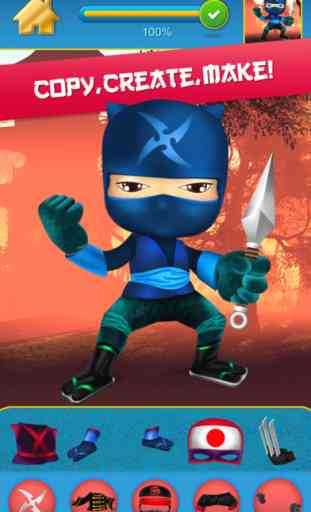 Mon Mega Ninja Power Hero Design & Copie de Crazy Game - Pro 4