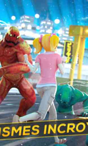 Monstres Fou 3D | Monde des Courses de Monsters Jeux pour Enfants Gratuit 3