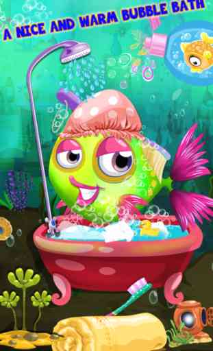 My Baby Fish - jeux virtuels de soins pour animaux de compagnie pour les enfants 3