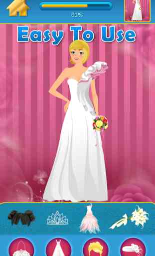 My Dream Wedding Fashion Draw and Copy Dress up Game - Adverts Free App 4