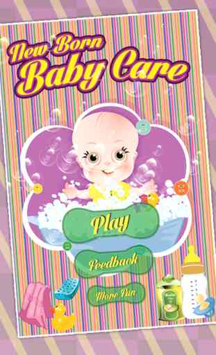 Newborn Baby Care - l'amour de maman, habiller et un jeu de soins de la mère pour les enfants 1