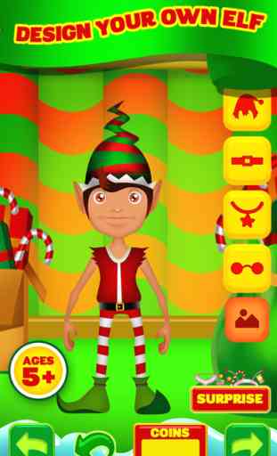 Nom Mon Incroyable Santas Little Helper North Pole Magique Builder Elf Game Design - Annonce App Gratuite 3