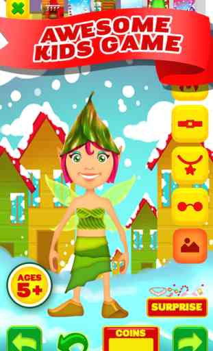 Nom Mon Incroyable Santas Little Helper Pôle Nord Magique Builder Elf Game Design - App Gratuite 4