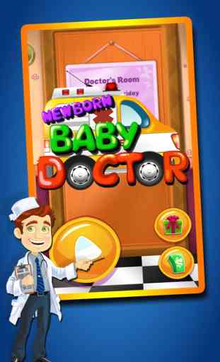 Nouveau-né bébé Clinique - Nouveau jeu de l'hôpital de bébé pour maman et soins de bébé 4
