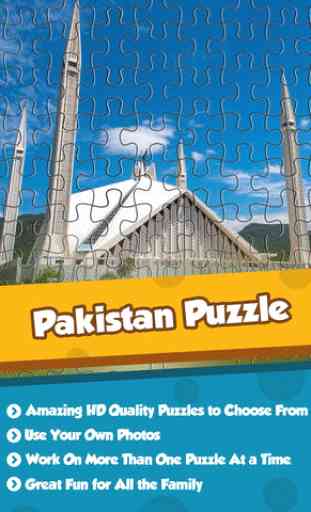 Nouveaux puzzles uniques - Paysage Jigsaw Pieces Hd images de belles Pakistan 3