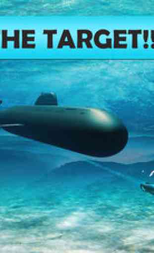 Marine de guerre sous-marine 3D 1