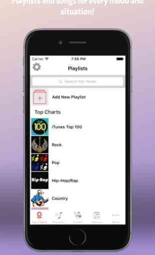 MP3 Music - FREE MP3 Music Playlist Manager 3