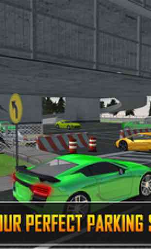 Multi Level Parking voiture de sport Sim 3D Game 4