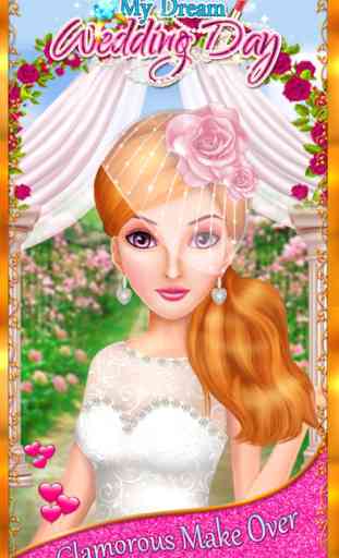 My Day Dream Wedding - Maquillage filles, Makeover & Dressup Salon 1