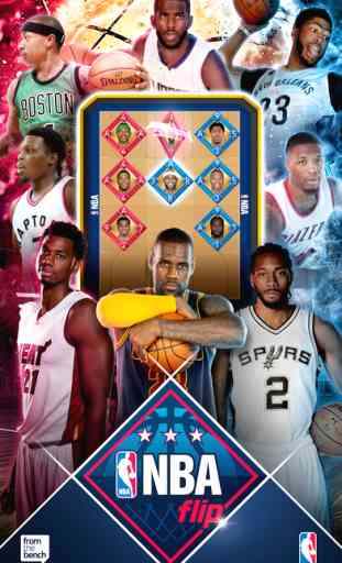 NBA Flip: Jeux officiel de cartes de Basket-ball 1