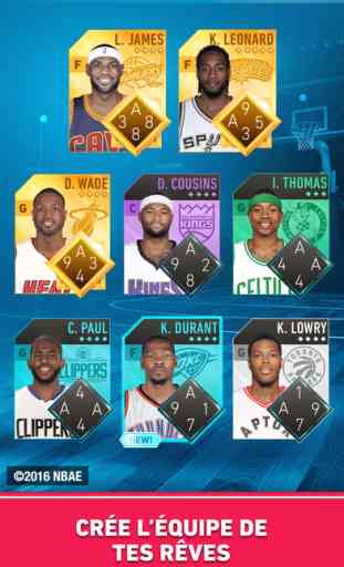NBA Flip: Jeux officiel de cartes de Basket-ball 2