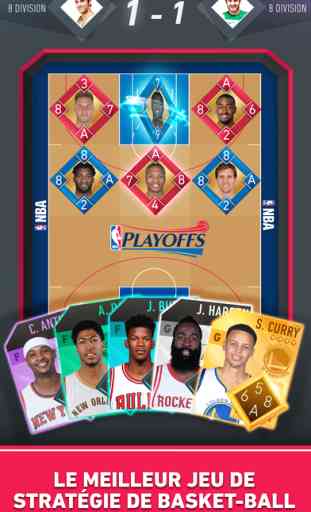 NBA Flip: Jeux officiel de cartes de Basket-ball 3
