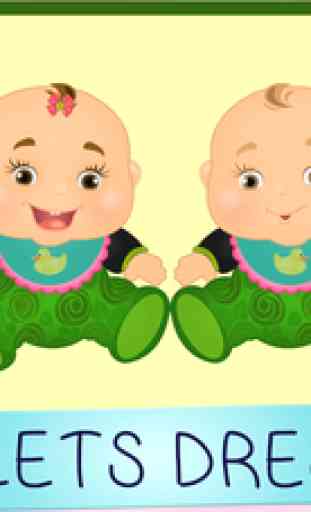 Nouveau-né Twins Baby Care - Filles garderie 3