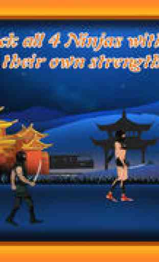 Ninja temple des guerriers: la lutte contre le mal artiste martial - édition gratuite 3
