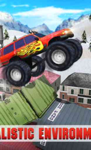 Offroad Course de côte Truck 3D - 4x4 Jeep monstre jeu de simulation 1