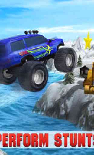 Offroad Course de côte Truck 3D - 4x4 Jeep monstre jeu de simulation 4