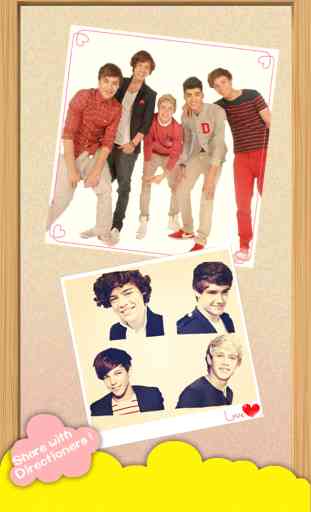 One Direction & Me - One Direction version application de stand gratuit pour Facebook, Instagram, Flickr, Omegle & Pinterest 4